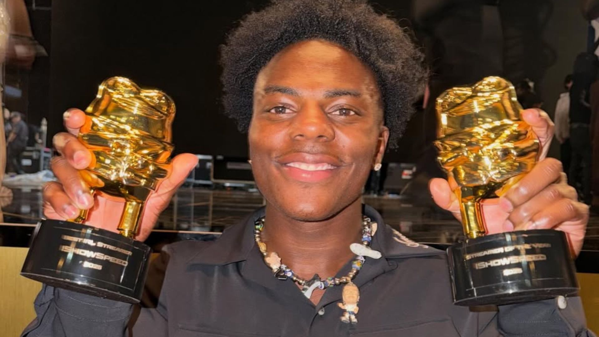 IShowSpeed wins Streamer Of The Year (Image via Instagram/monkeyd.speedy)