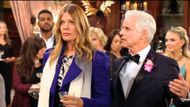 Phyllis made an unforgettable toast at Danny and Cricket's wedding on The Young and the Restless | Image: CBS