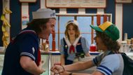 Steve and Dustin in Stranger Things Season 3, The Mall Rats (Image Via: Netflix)