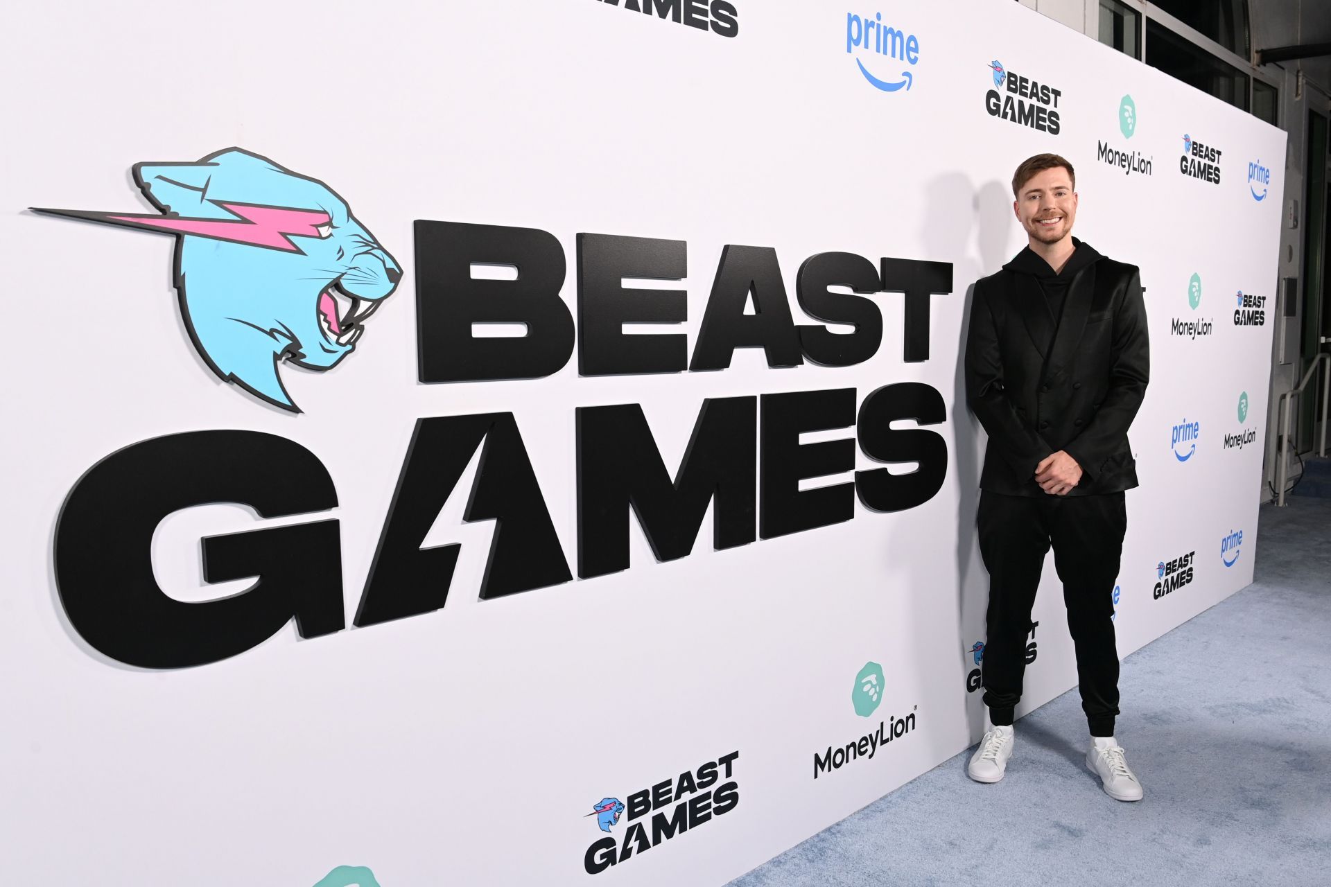 Donaldson Celebrates The Premiere Of New Prime Video Competition Series &ldquo;Beast Games&rdquo; At A Content Creator Special Screening - Source: Getty