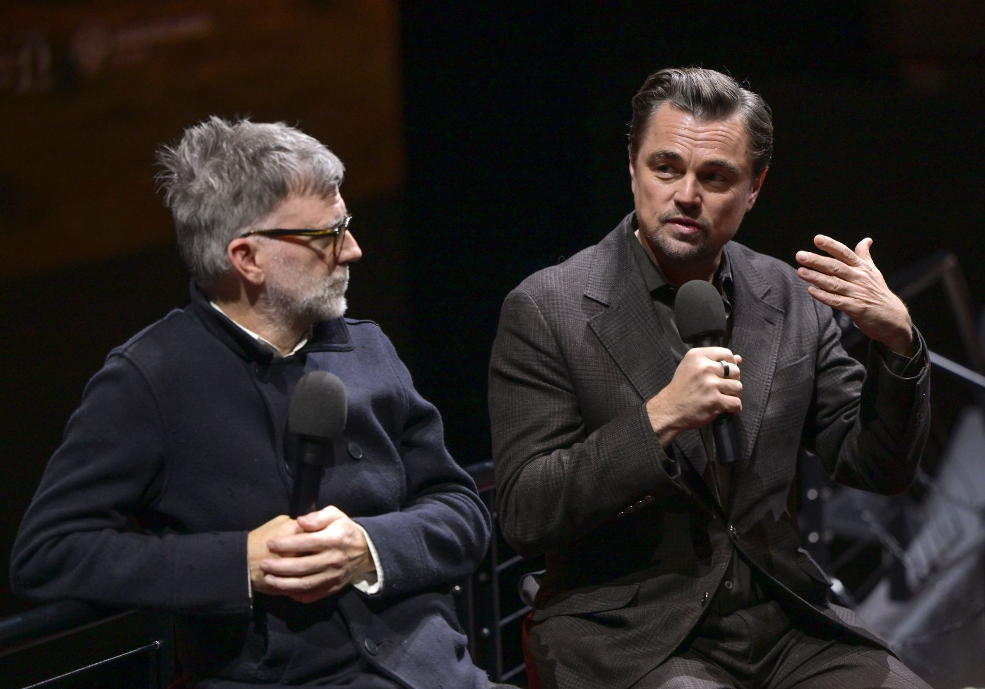 Paul Thomas Anderson And Leonardo DiCaprio Attend A One Battle After Another special Screening And Q&amp;A BFI IMAX London - Source: Getty