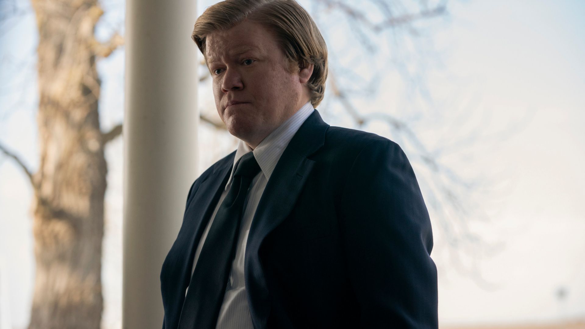 Jesse Plemons as Allan Gore in Love &amp; Death | Image Via: press.wbd.com