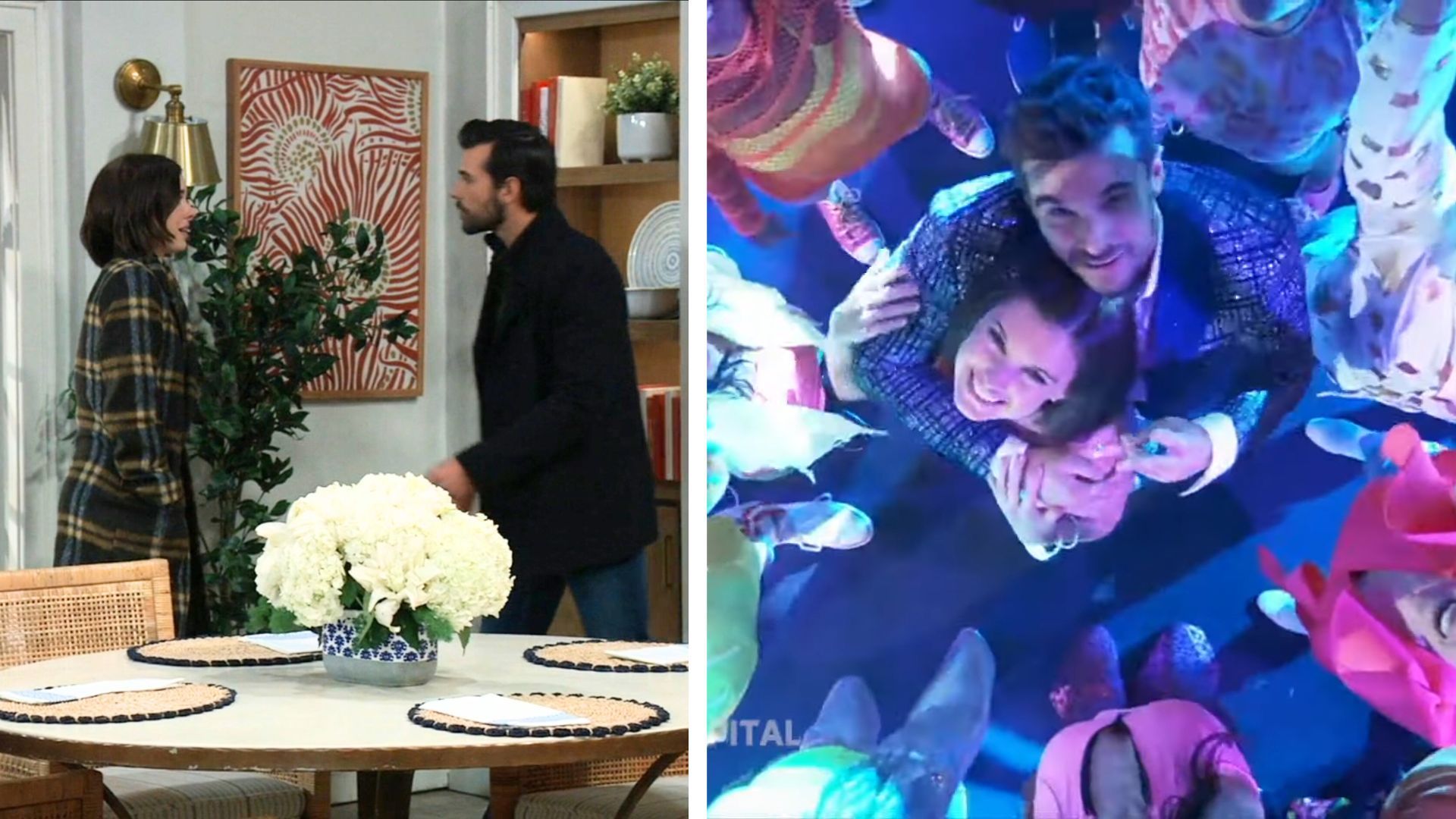 Chase and Willow, the Nurses ball on General Hospital | Image: ABC/YouTube