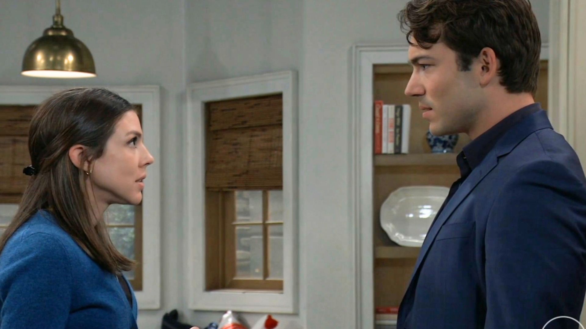 General Hospital&#039;s Kristina was the voice of reason with Michael | Image: ABC