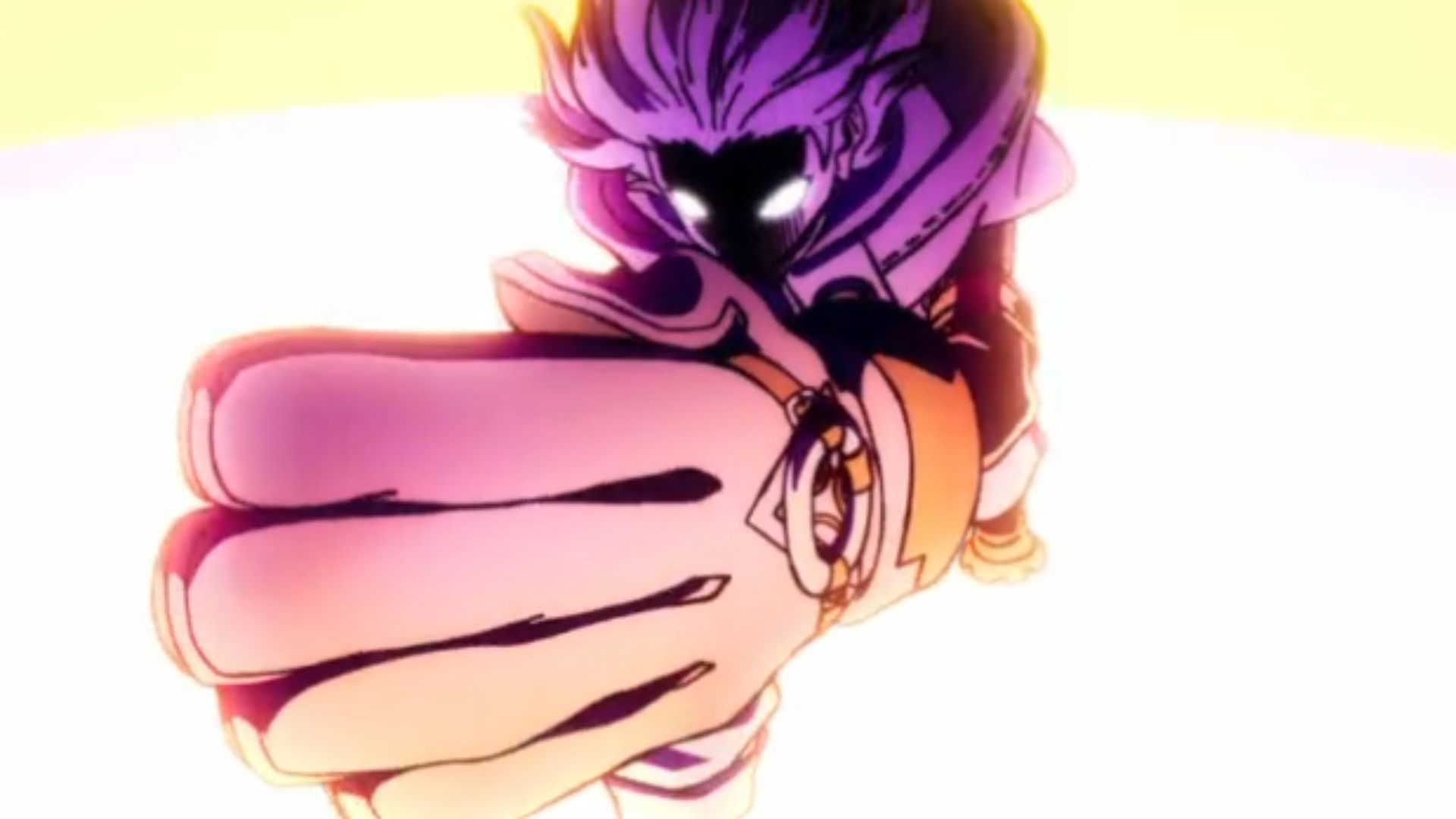 Rudo launches the nail-bullet from the 3R Nailgun (Image Source: Studio Bones)