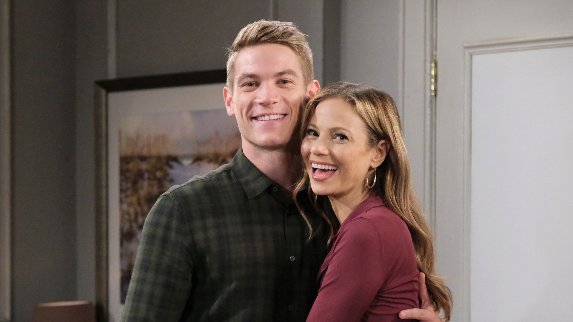 Sienna (Tamara Braun) and Noah (Lucas Adams) aren't smiling now on The Young and the Restless | Image: JPI