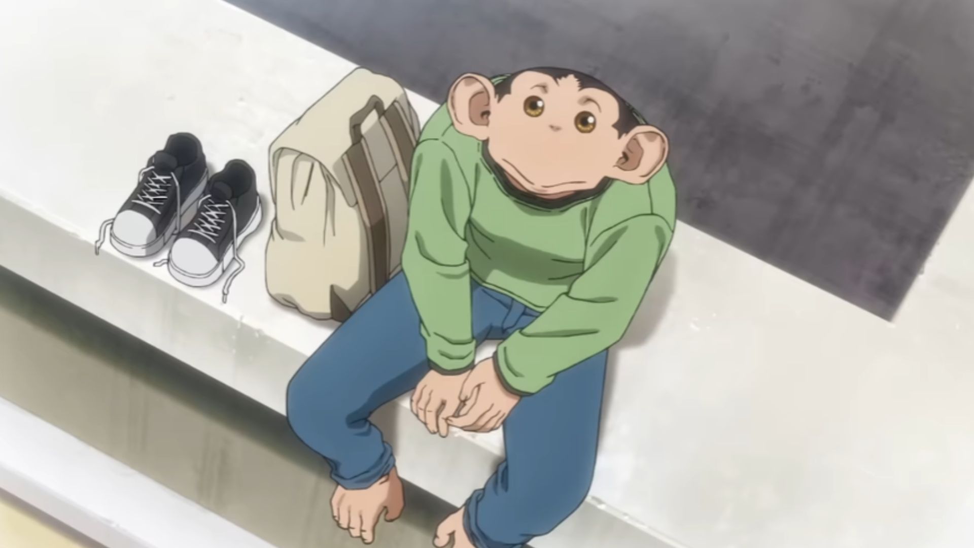 Charlie, the half-ape and half-human (Image Source: TOHO Animation)
