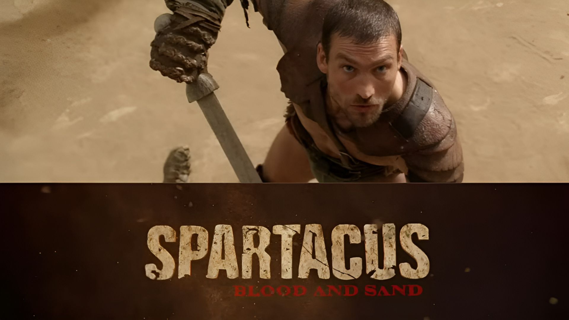 Andy Whitfield as Spartacus on Season 1 (Image Via:  STARZ, YouTube)