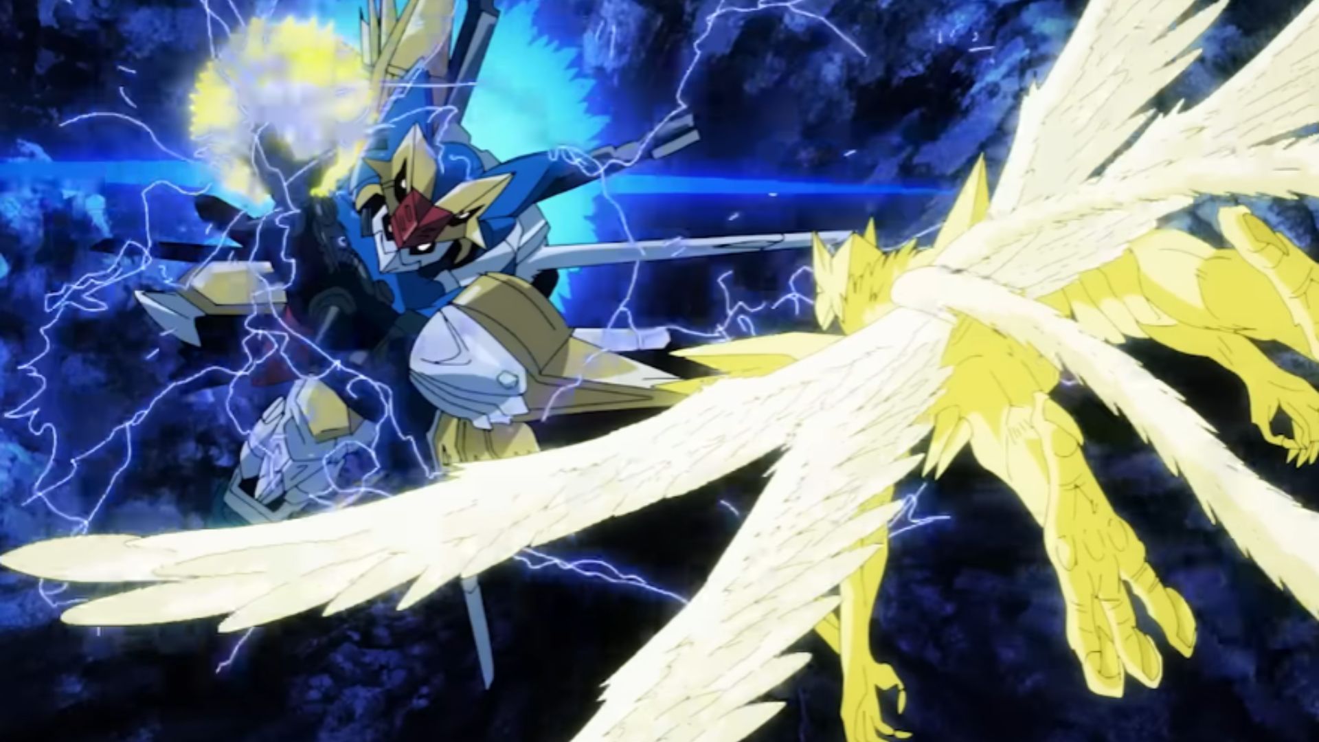 Brave Giant vs. Phoenix Man (Image Source: J.C. Staff)