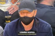 Leonardo DiCaprio at an LA Lakers game in 2023. (Image via X/@@Patri0tContr0l)