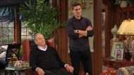 The Young and the Restless: Victor and Adam Newman gloat at Cane | Image: CBS