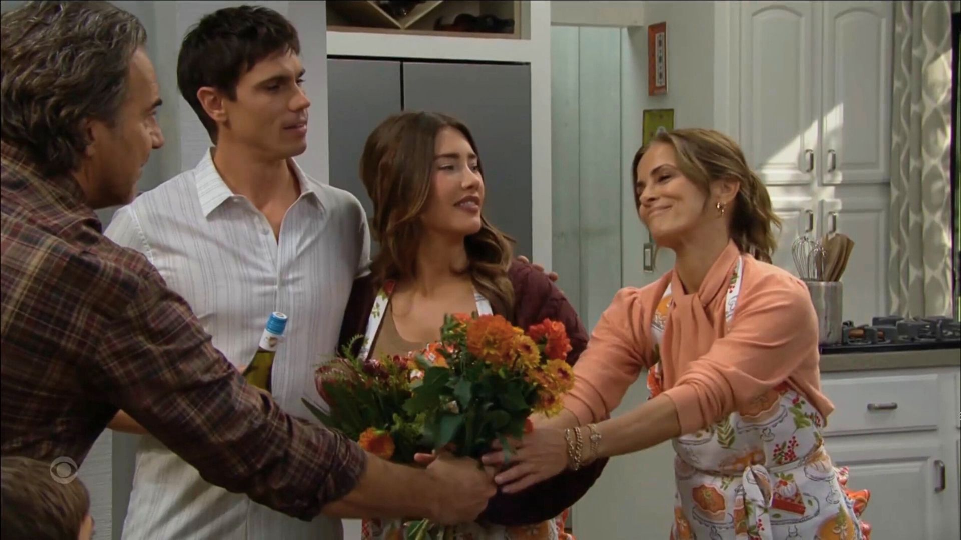 The Bold and the Beautiful: Ridge, Finn, Steffy and Taylor | Image: CBS