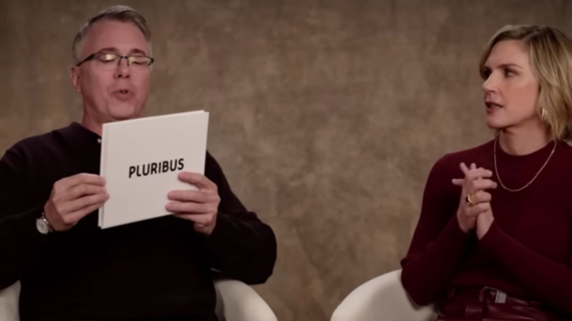 A still from the interview (Image via youtube/@Apple TV)