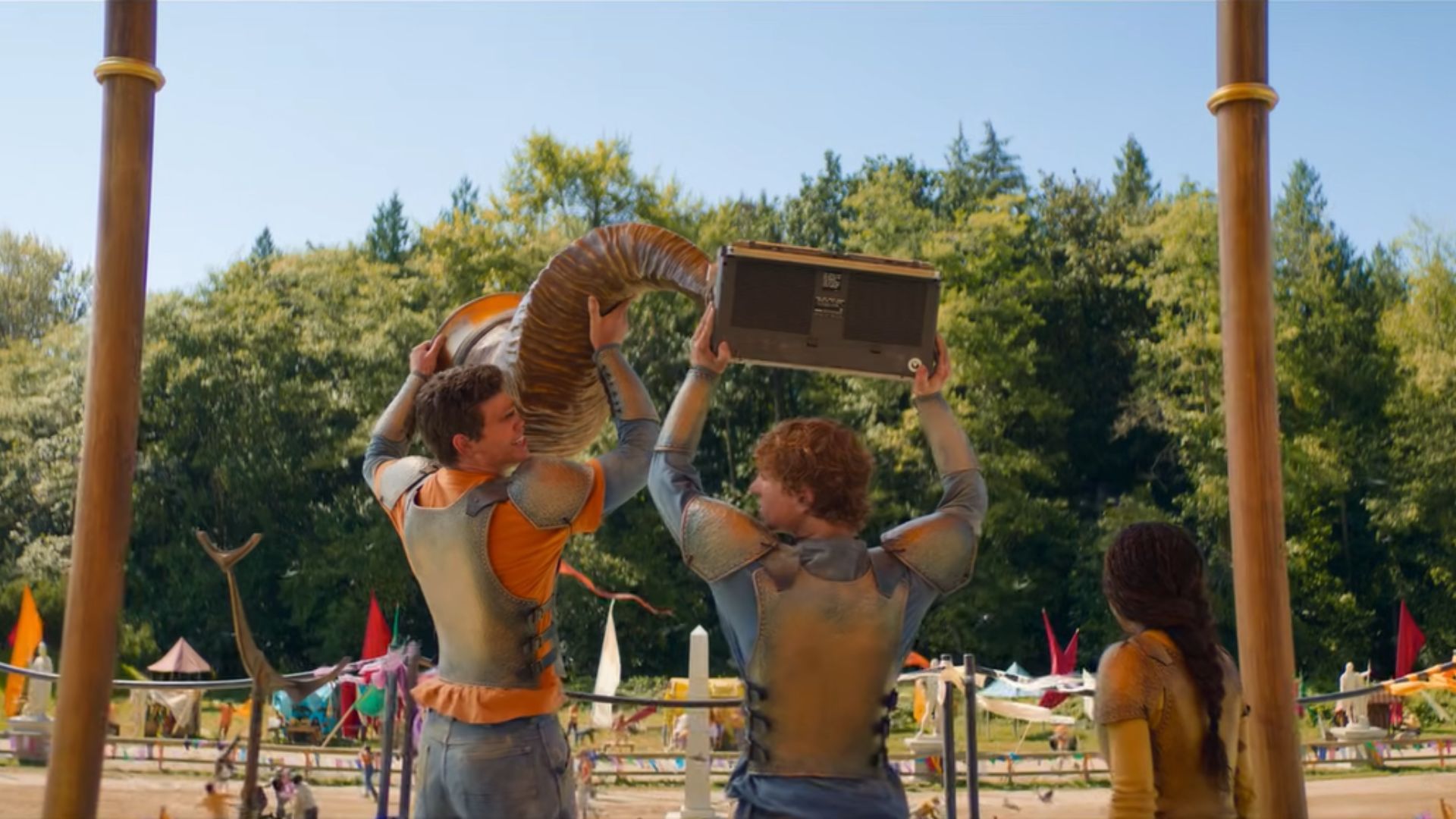 The Mariah Carey scene | Image Via: Disney Plus