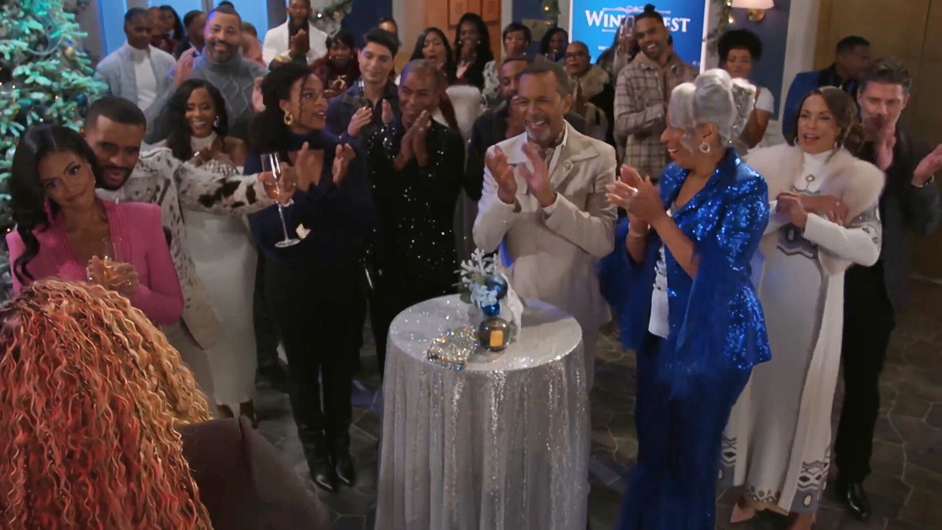 Beyond the Gates: Anita and Vernon at Winterfest | Image: CBS