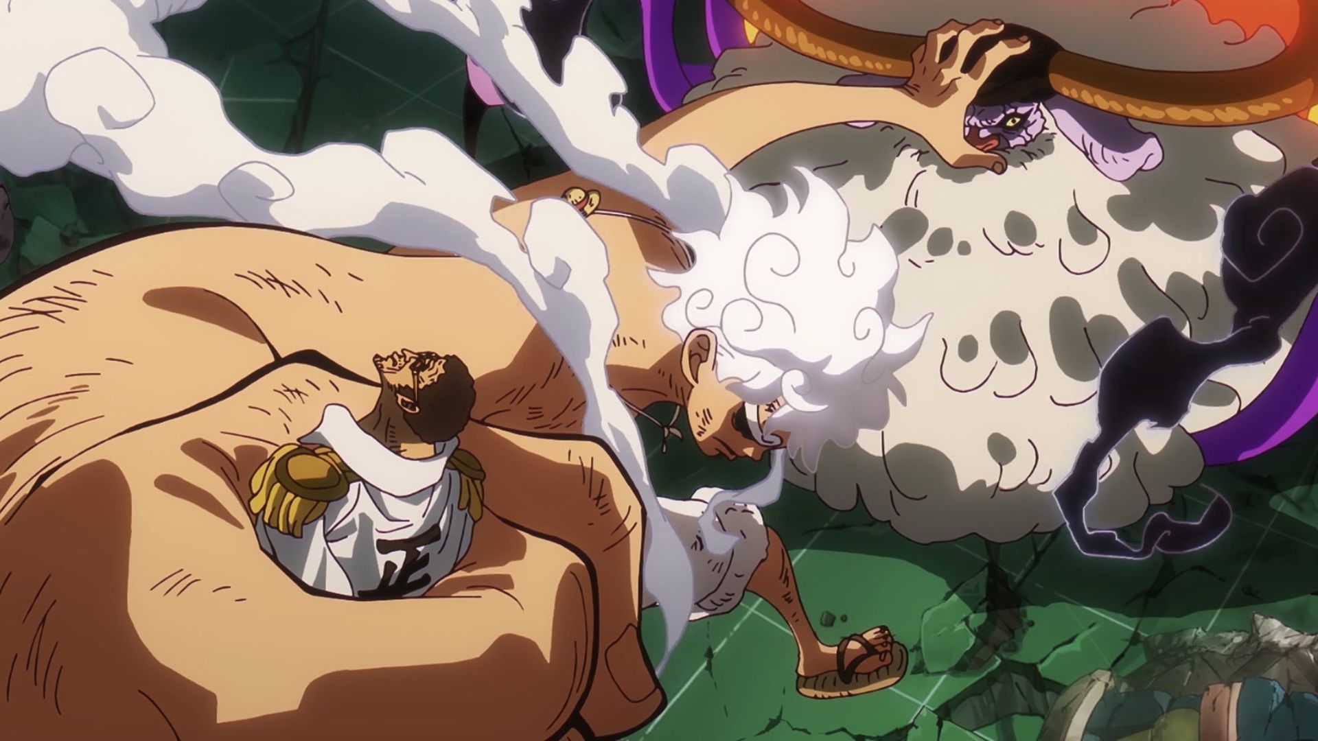 Still from the One Piece anime