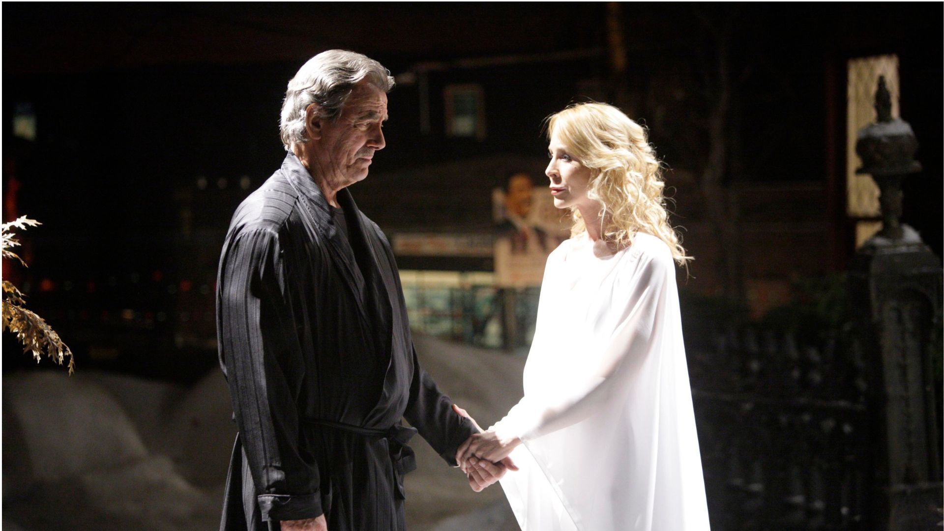 Victor was reunited with Hope in the form of a holiday spirit on The Young and the Restless | Image: JPI