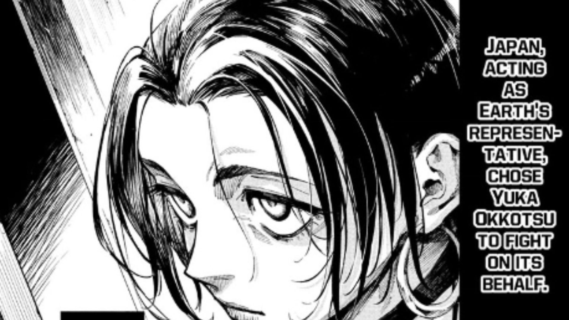 Yuka Okkotsu is going to face Dabura (Image Source: VIZ)