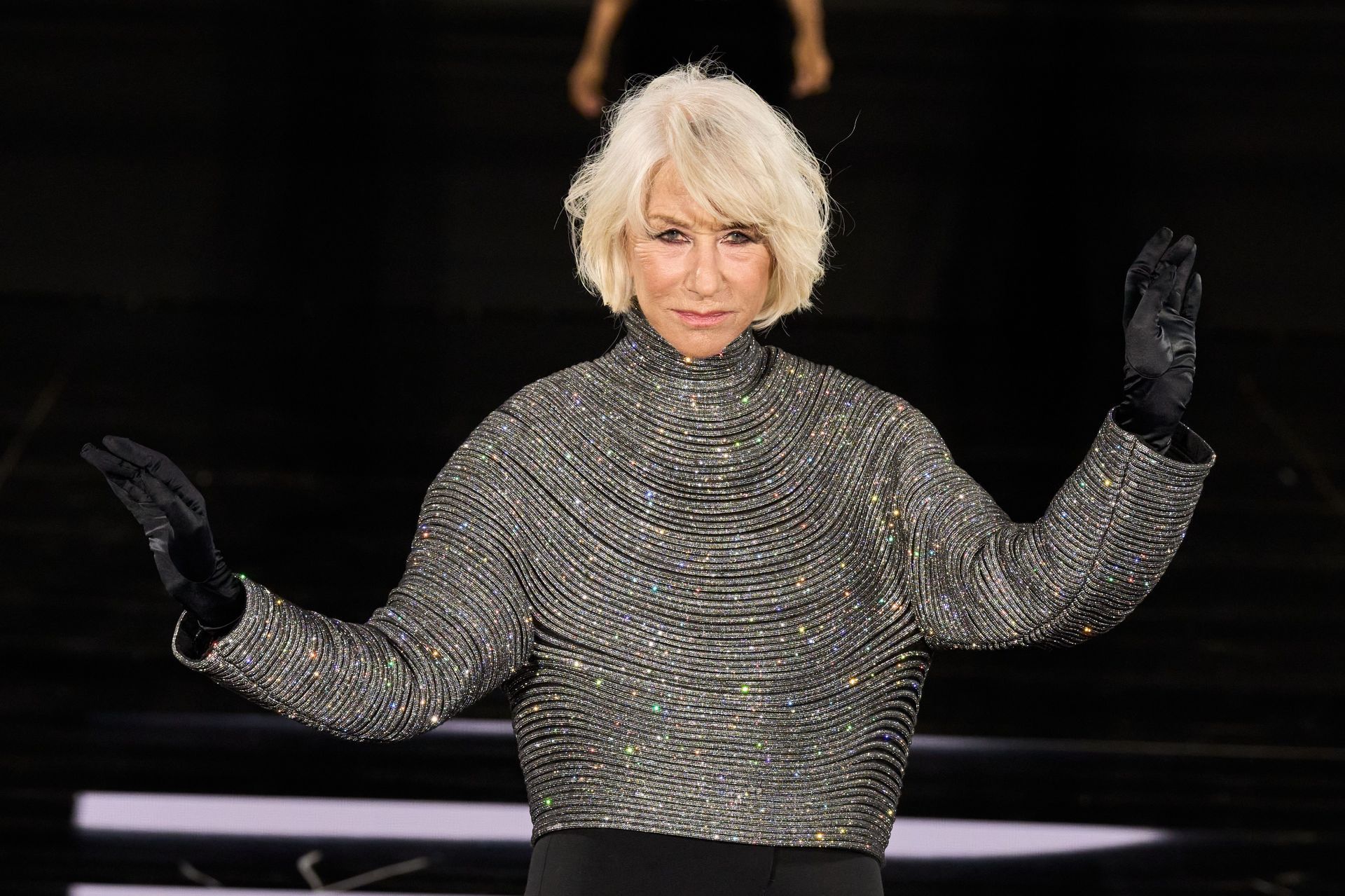 Le D&eacute;fil&eacute;. Libert&eacute;, Egalit&eacute;, Sororit&eacute;&quot;You&#039;re Worth It&quot; L&#039;Or&eacute;al Paris: Runway - Paris Fashion Week - Womenswear S/ 2026 - Source: Getty