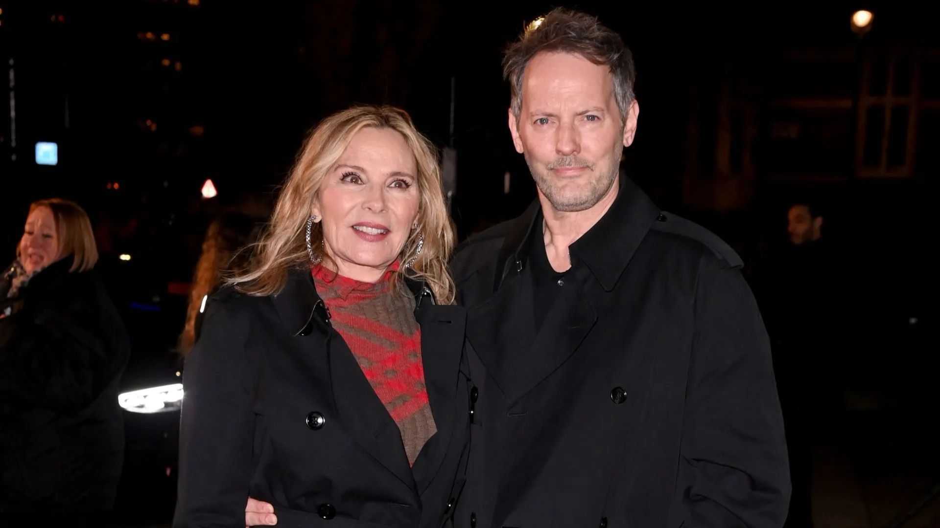 Kim Cattrall and Russell Thomas