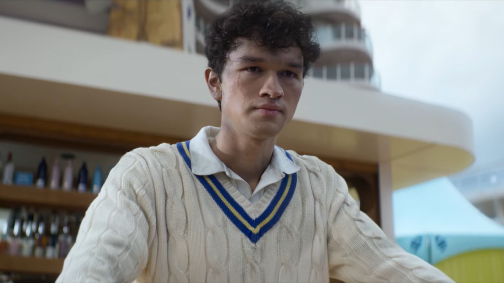 Charlie Bushnell as Luke Castellan | Image Via: Disney Plus