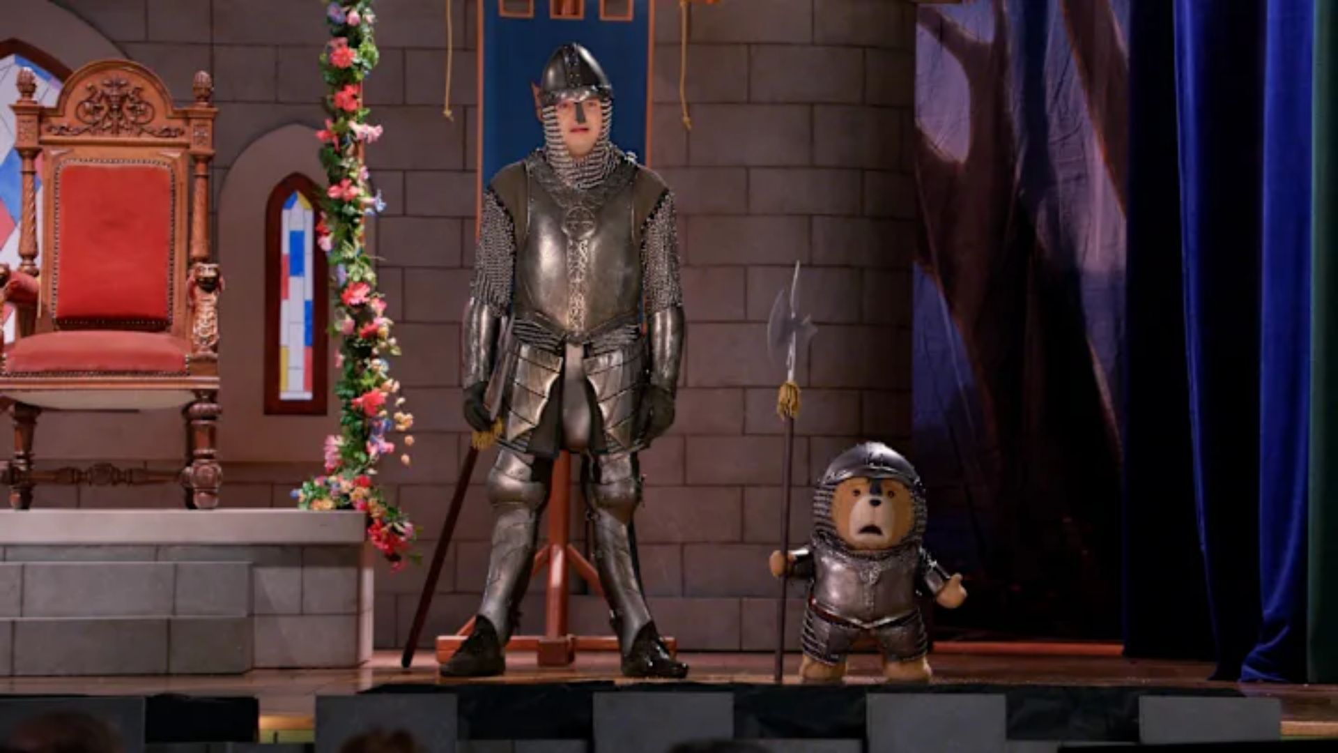 First look at Ted and John in Season 2 (Image via Peacock)