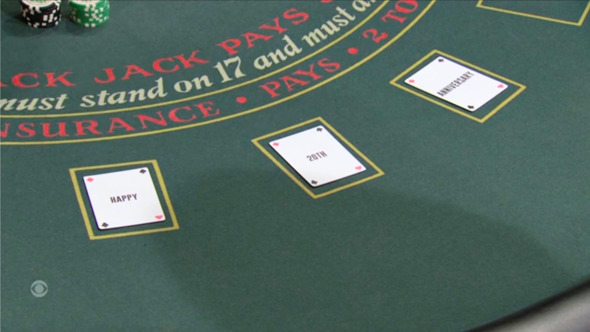 Michael recreated the casino theme that he used to propose marriage to Lauren on The Young and the Restless | Image: CBS