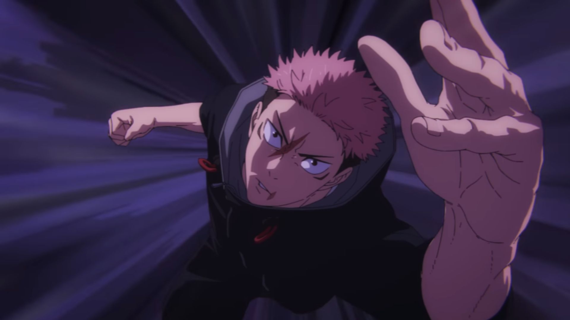 Itadori Yuji, as seen in anime (Image credit: MAPPA Studio