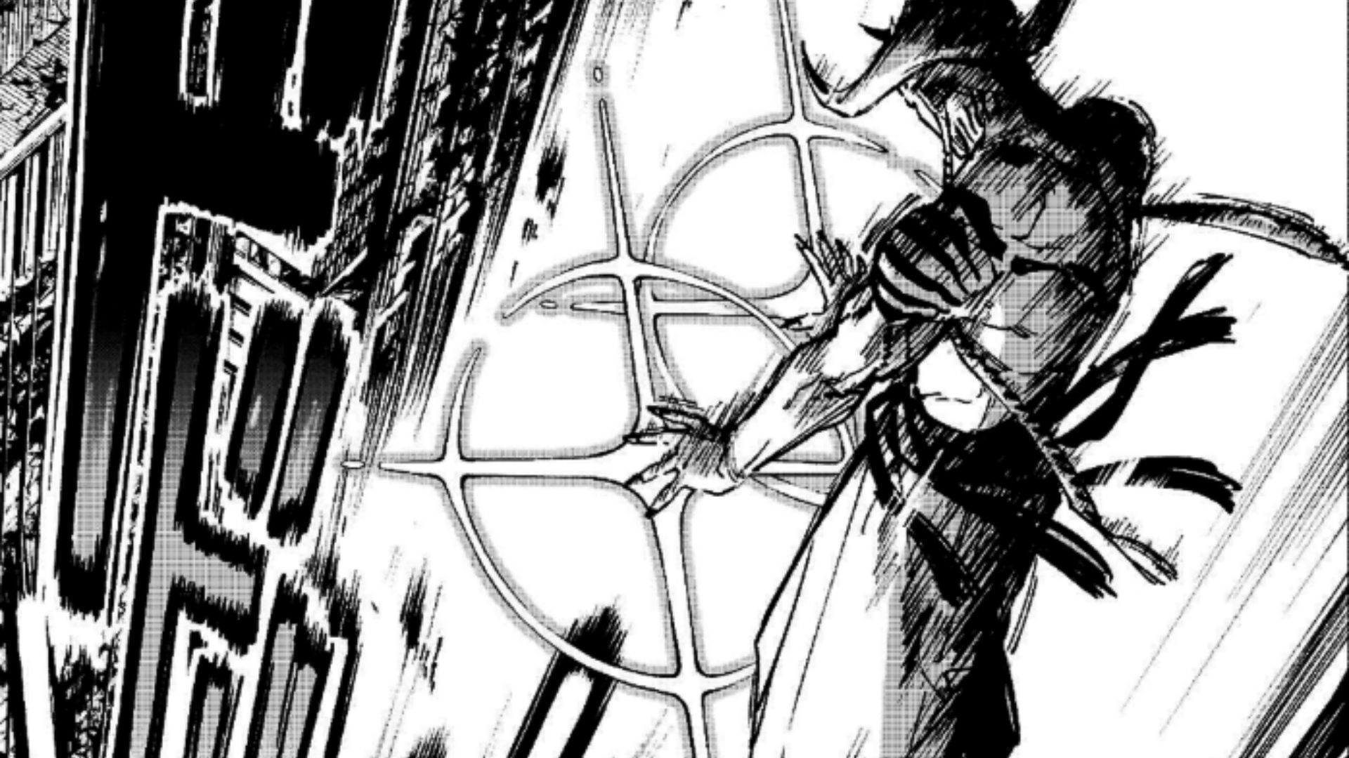 Dabura using a combination technique (Image Source: VIZ)