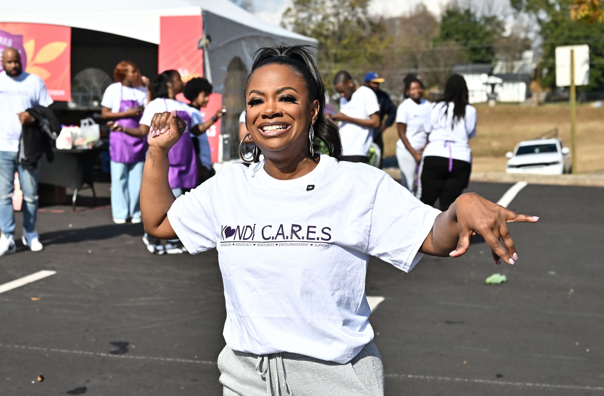 2025 Kandi C.A.R.E.S Foundation Thanksgiving Pop-Up - Source: Getty