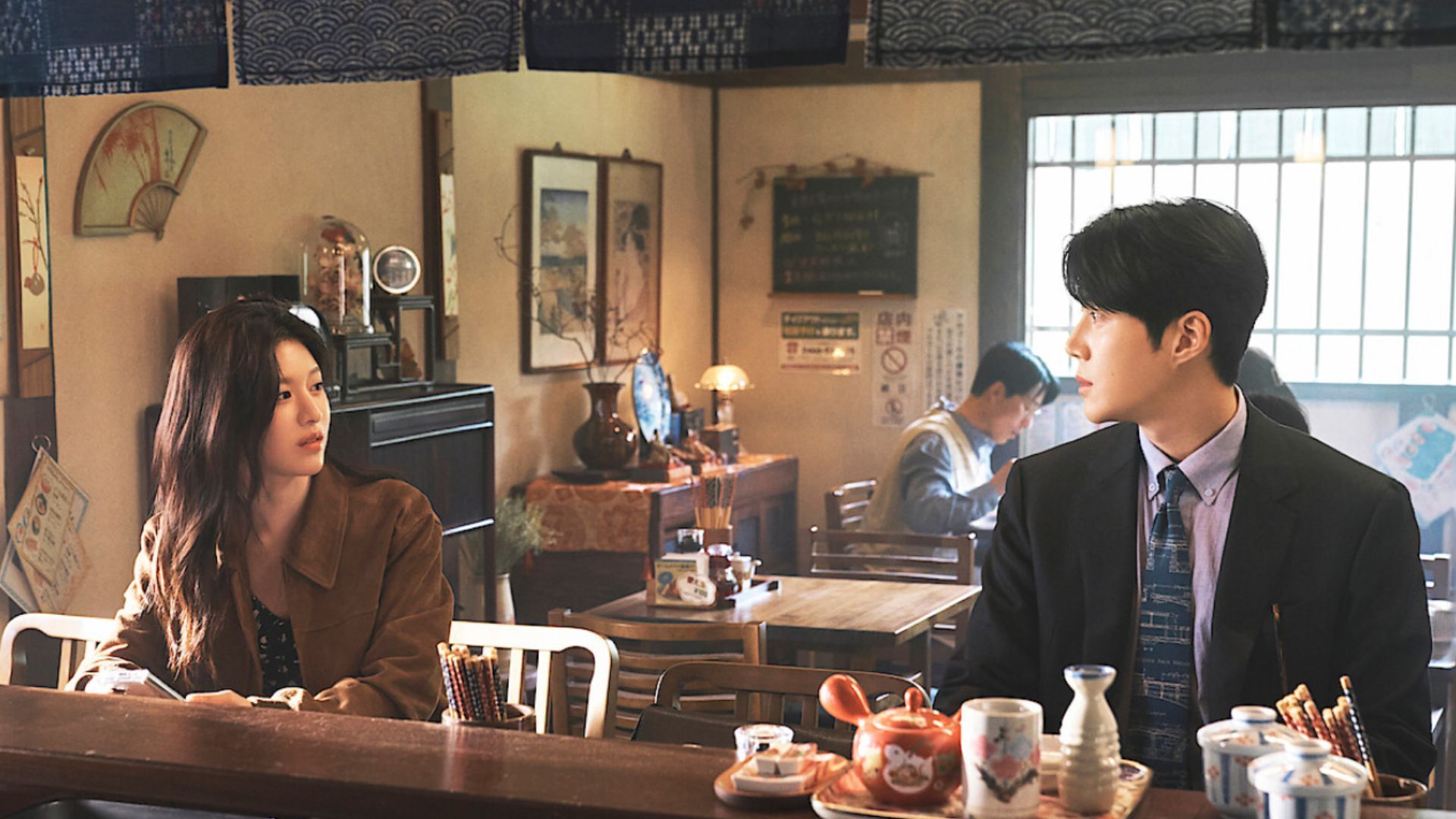 Still from Can This Love Be Translated? (Image via Netflix)