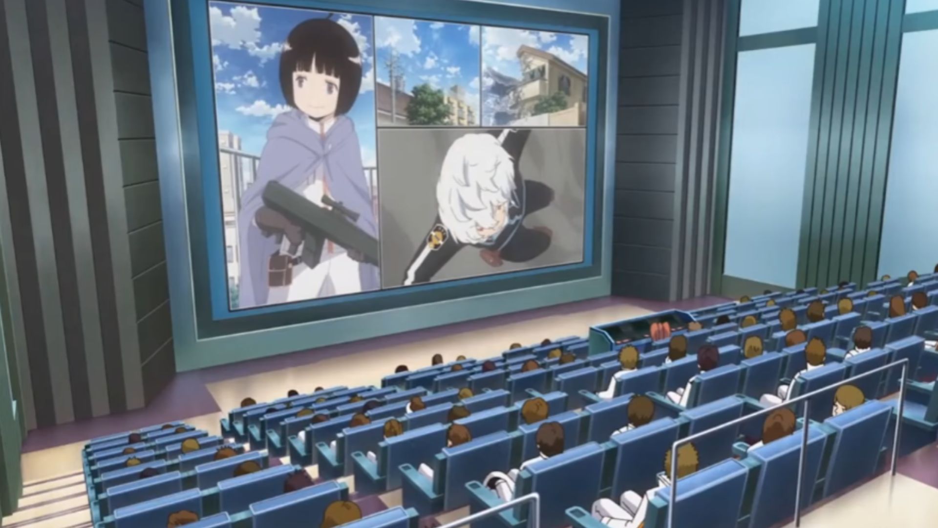 Kuga&#039;s first match in the series (Image Source: Toei Animation)