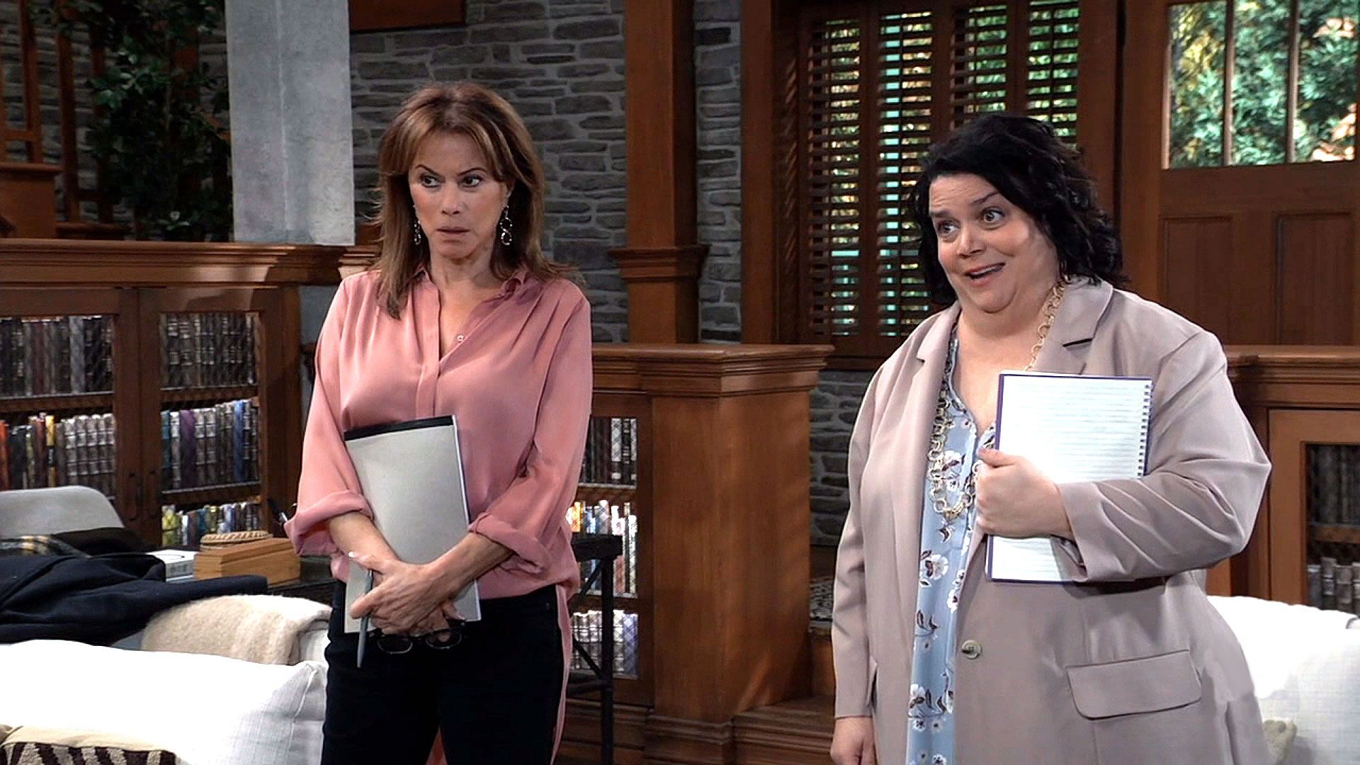 General Hospital's Alexis and Suzanne. | Image Source: ABC