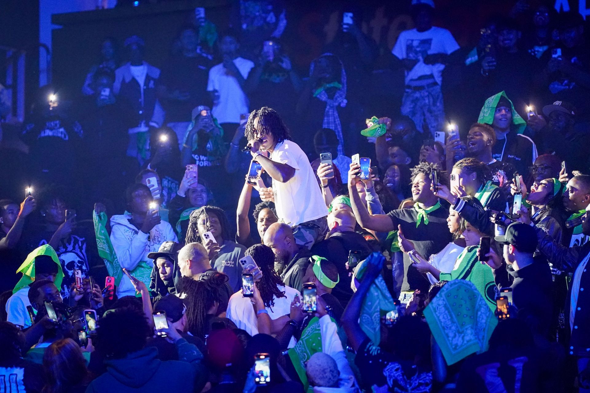 Toosii performs at NBA YoungBoy: MASA TOUR - Atlanta, GA - Source: Getty