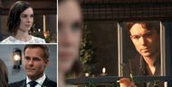 General Hospital's Michael skulking outside Drew's. | Image Source: ABC