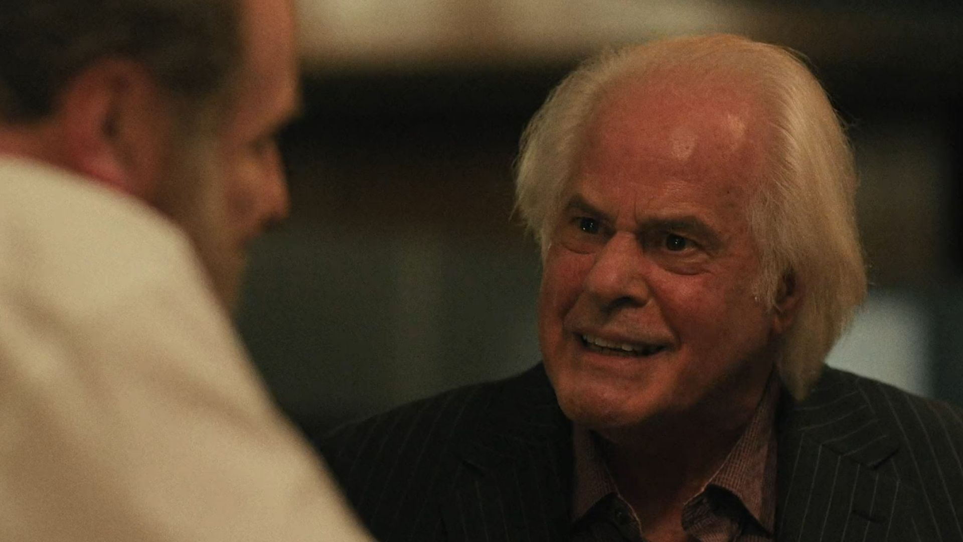 Stacy Crystals in the finale of The Chair Company (Image Via: HBO)