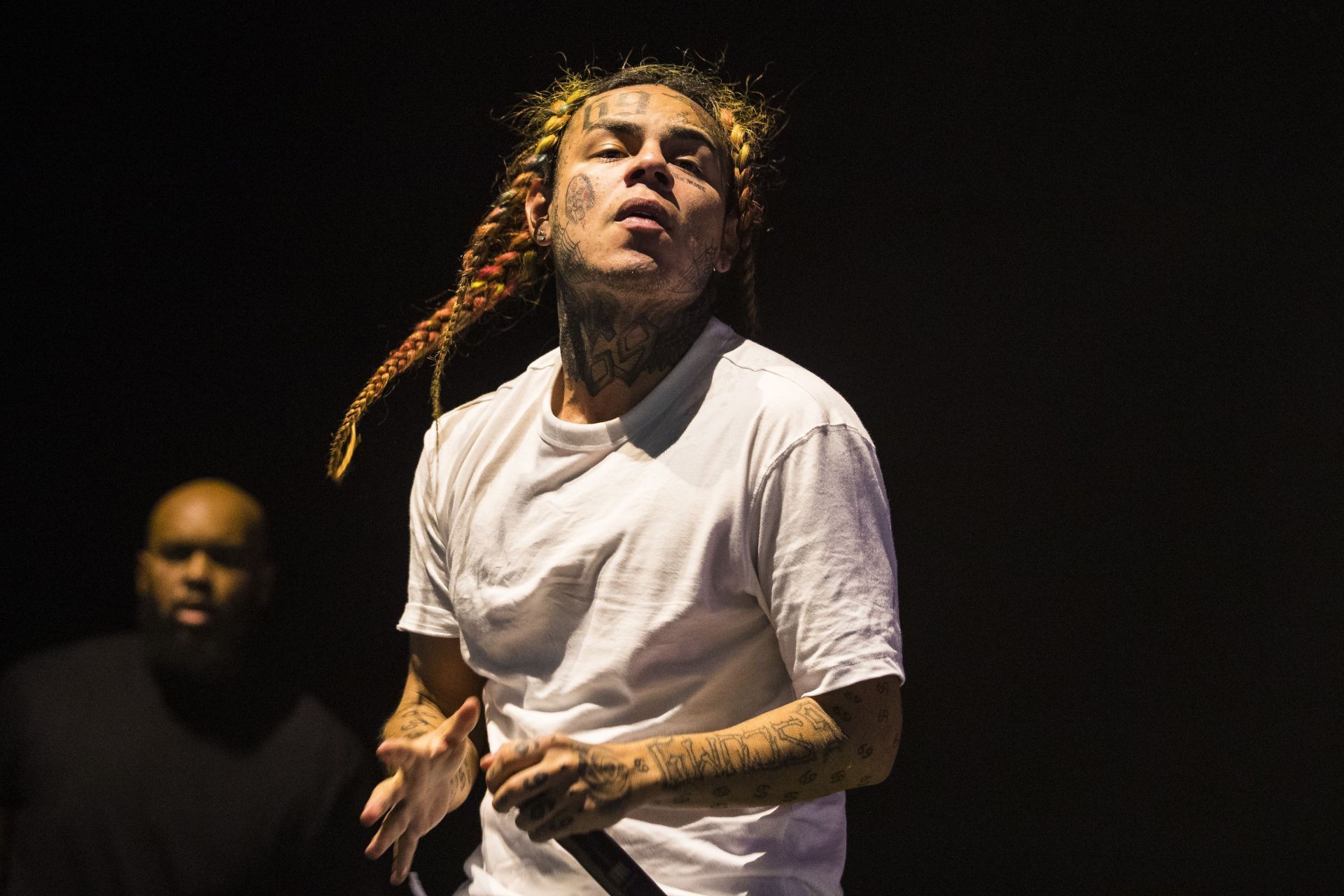 Tekashi  6ix9ine Performs in Concert in Stockholm - Source: Getty