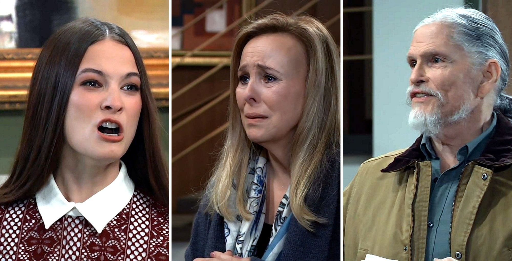 General Hospital&#039;s Esme, Laura, and Cyrus. | Image Source: ABC