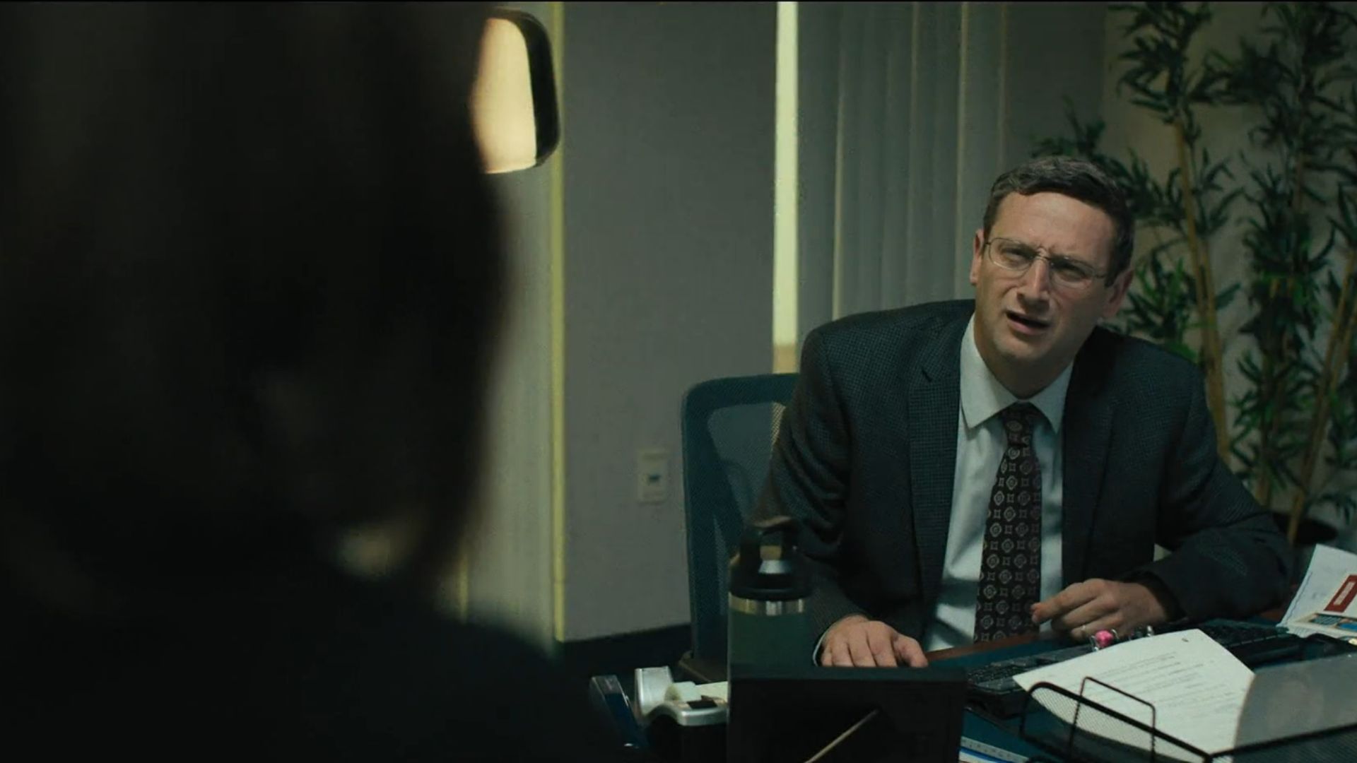 A still from The Chair Company Pilot Episode (Image Via: HBO)