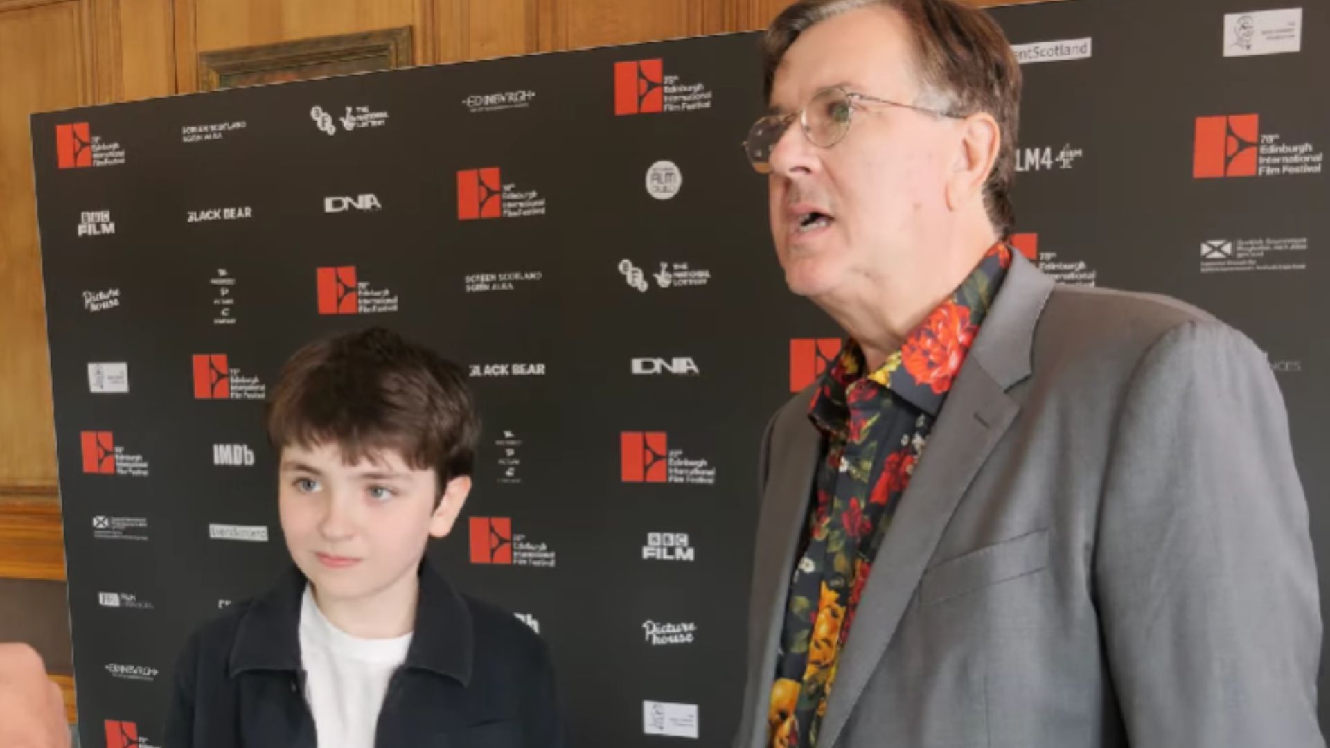 A still from the interview (Image via youtube/@Scottish Geek Guy)