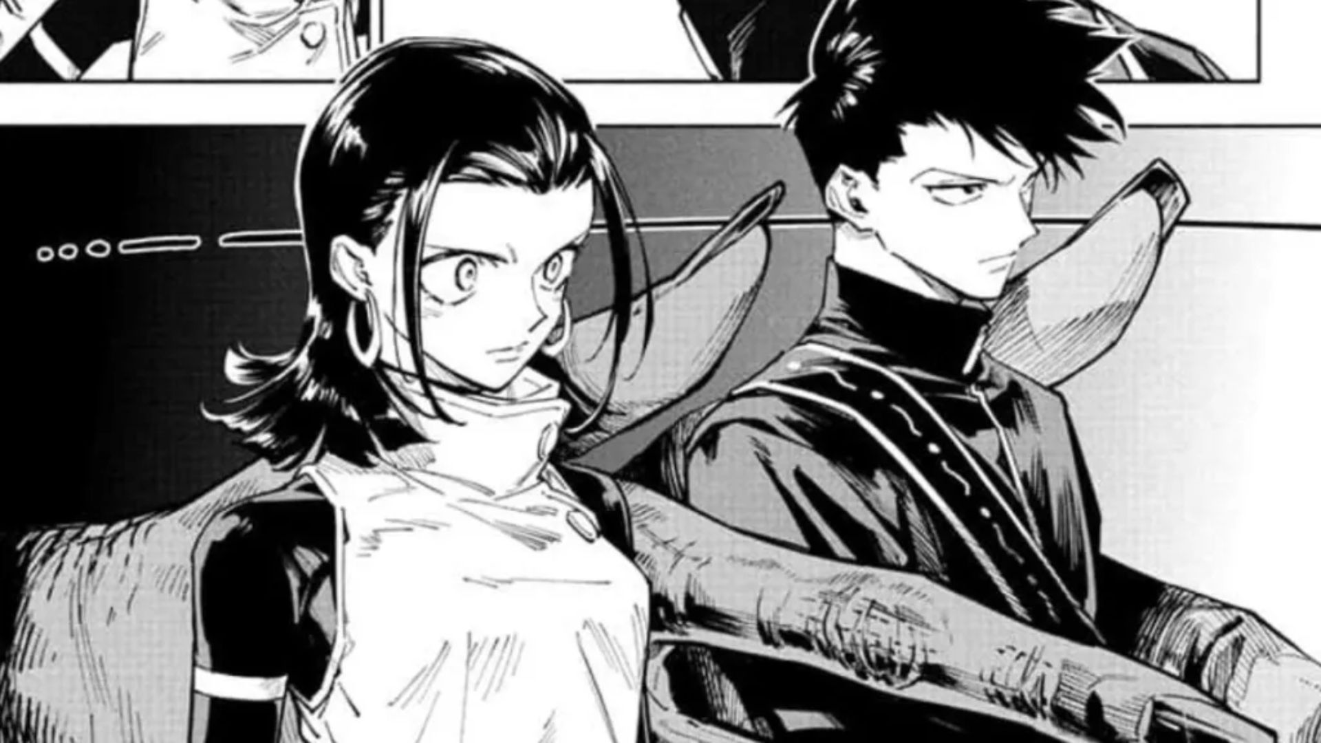 Yuka and Tsurugi (Image Credits: Shueisha)