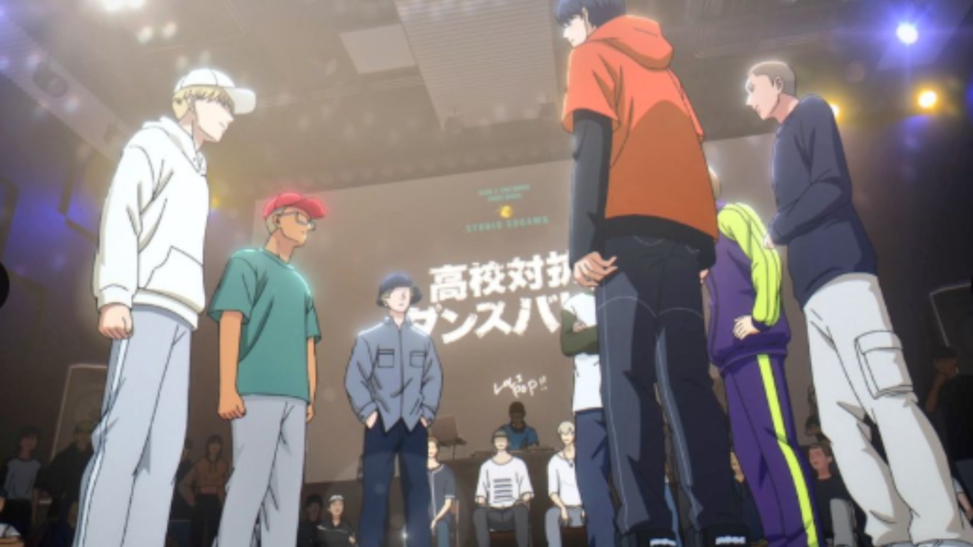 The dance battle competition begins (Image Source: Studio Madhouse)