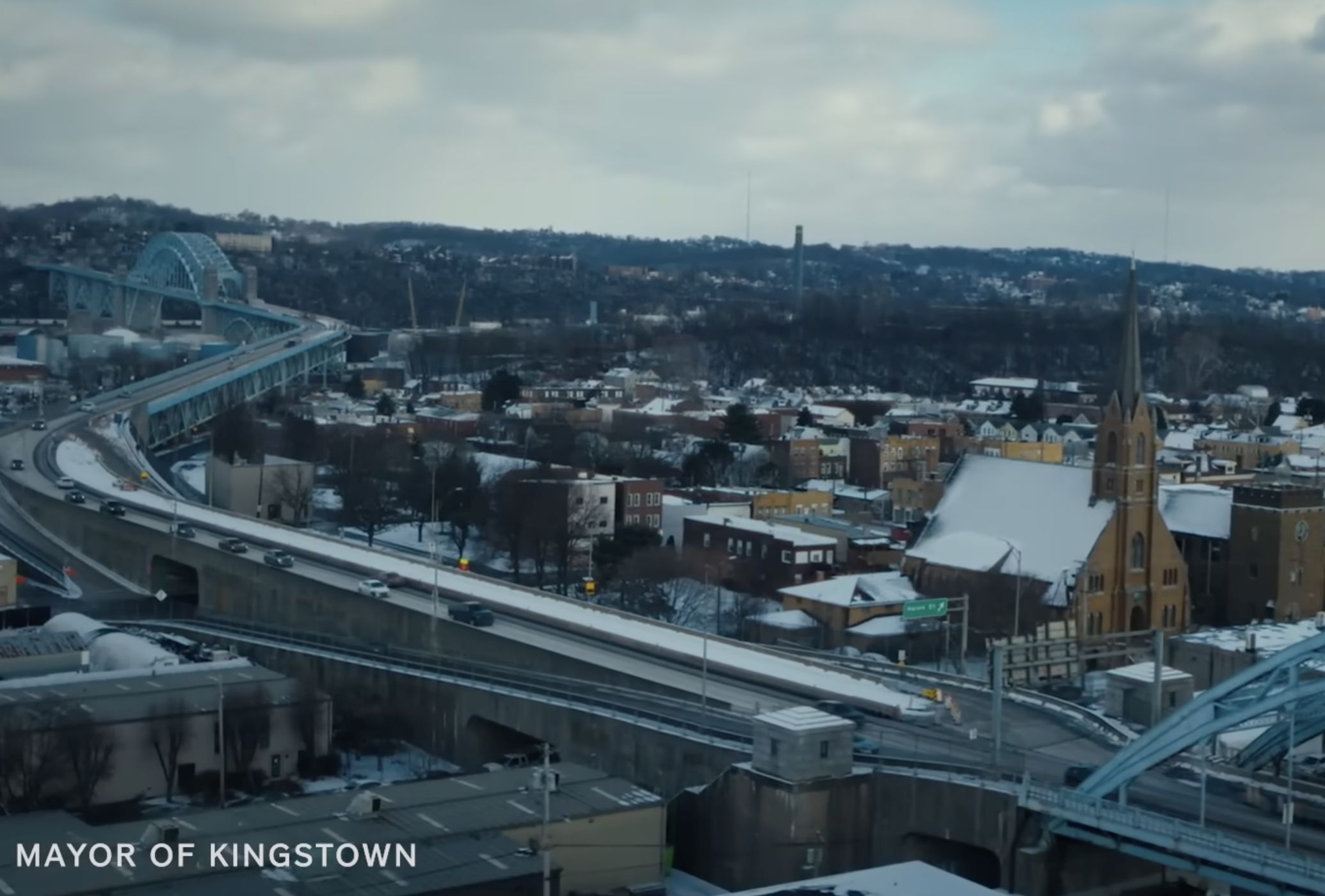 What city is Mayor of Kingstown based on? (Image via Paramount+)