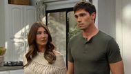 Jacqueline MacInnes Wood and Tanner Novlan on The Bold and the Beautiful | Image: CBS