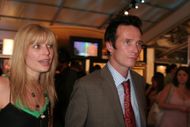 Mary Forsberg and Scott Weiland At Olympus Fashion Week Spring 2006 - Day 6 - Source: Getty