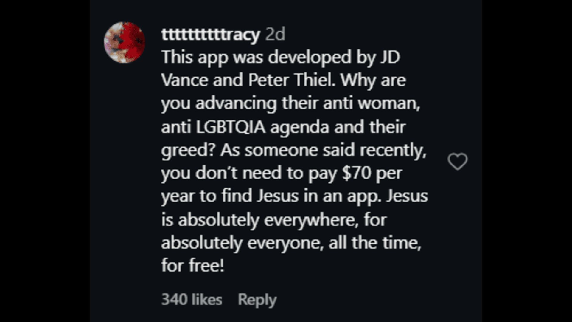 Gwen Stefani is under fire for partnering with pay-for-pray app Hallow. (Image via Instagram)