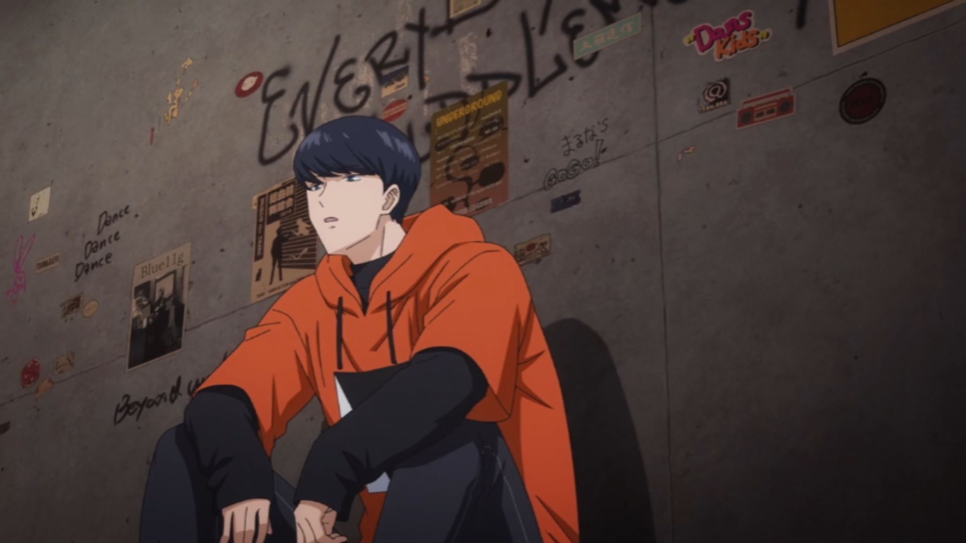 Kabo after losing the first round (Image Source: Studio Madhouse)