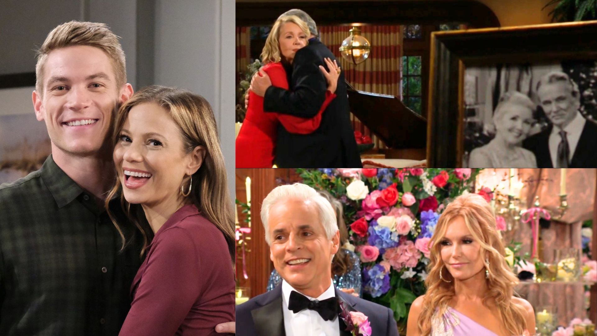 Noah, Sienna, Victor, Nikki, and Michael and Lauren on The Young and the Restless | JPI, CBS