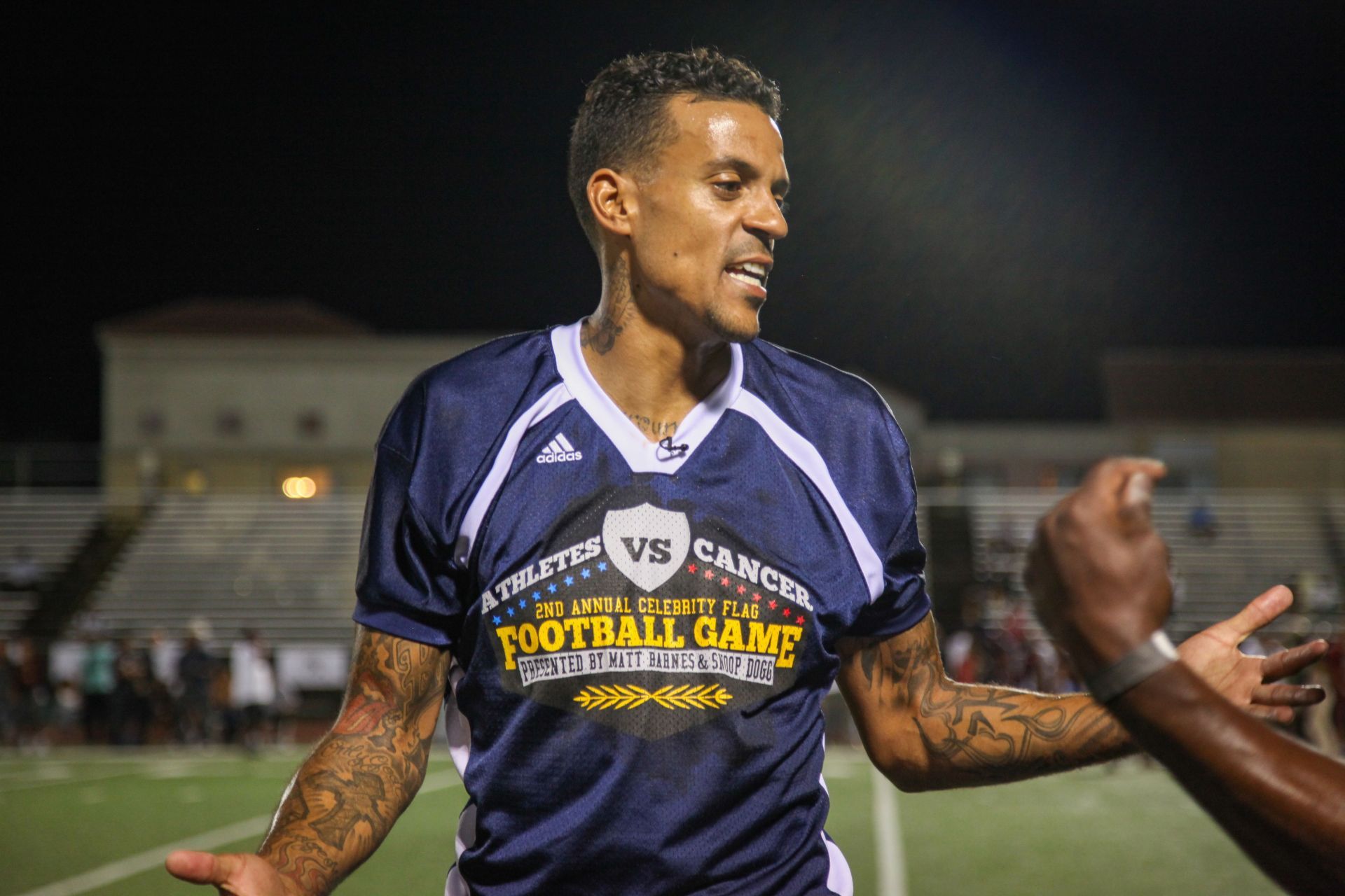 Matt Barnes at 2nd Annual Celebrity Flag Football Game - Source: Getty
