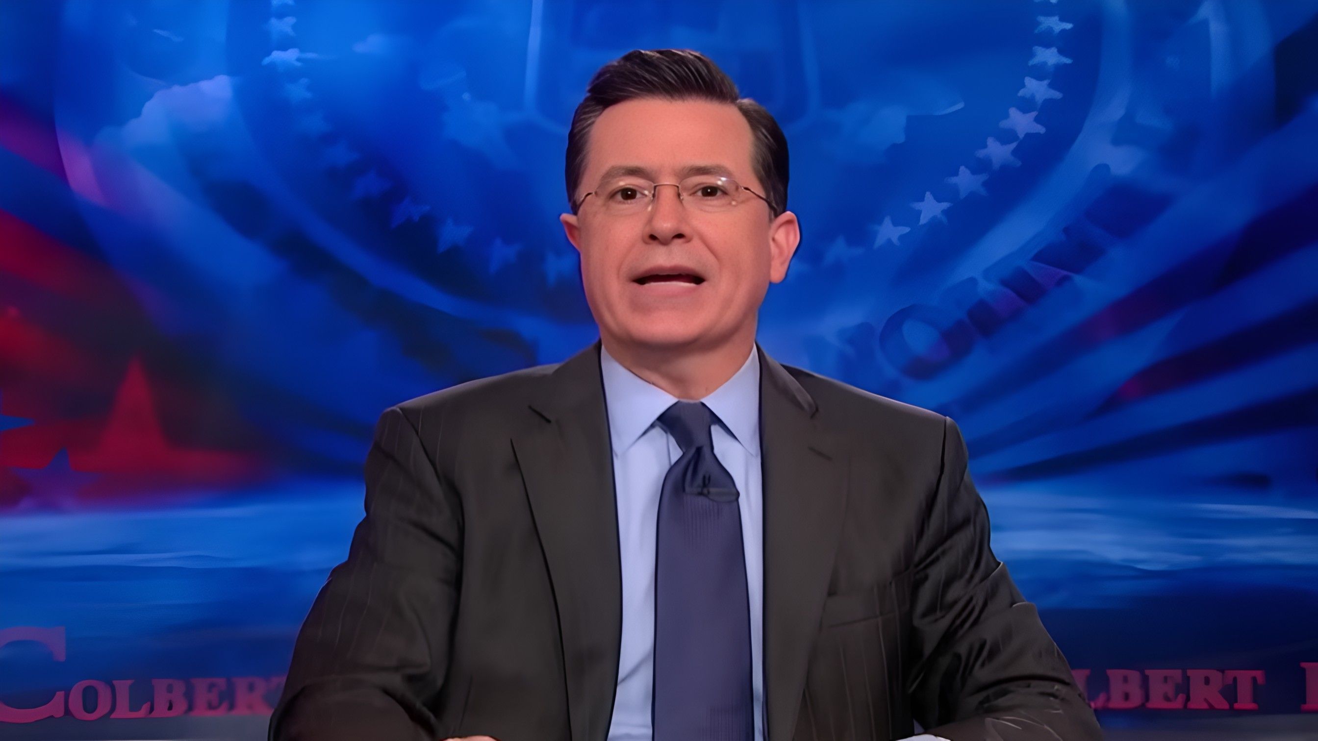 The Colbert Report (2005&ndash;2014) ( Image via YouTube / Comedy Central )